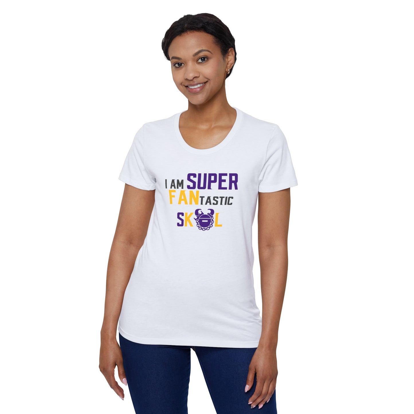 Women's Organic T - SUPER FANtastic